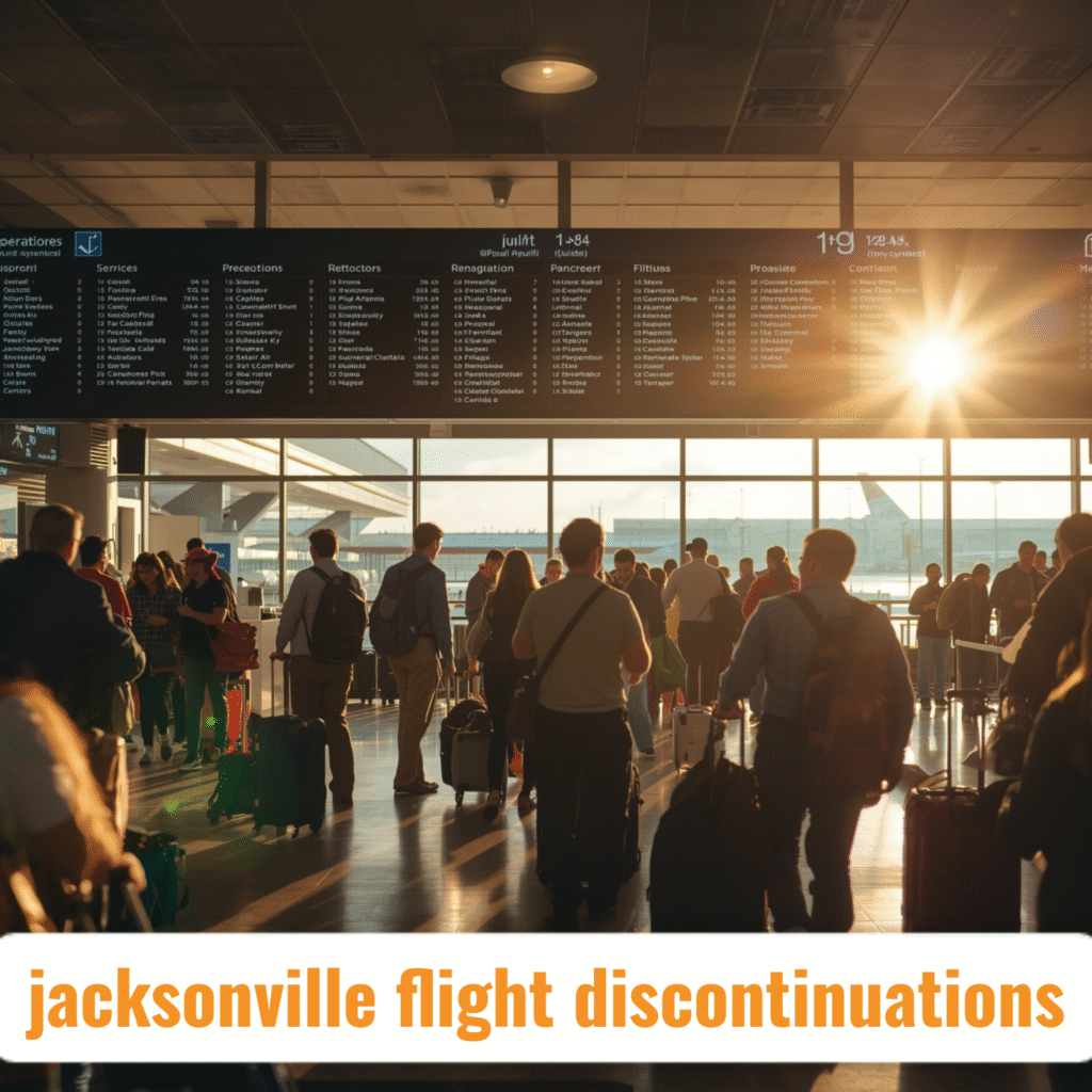 Airlines Cut Routes: Jacksonville Faces Wave of Flight Discontinuations