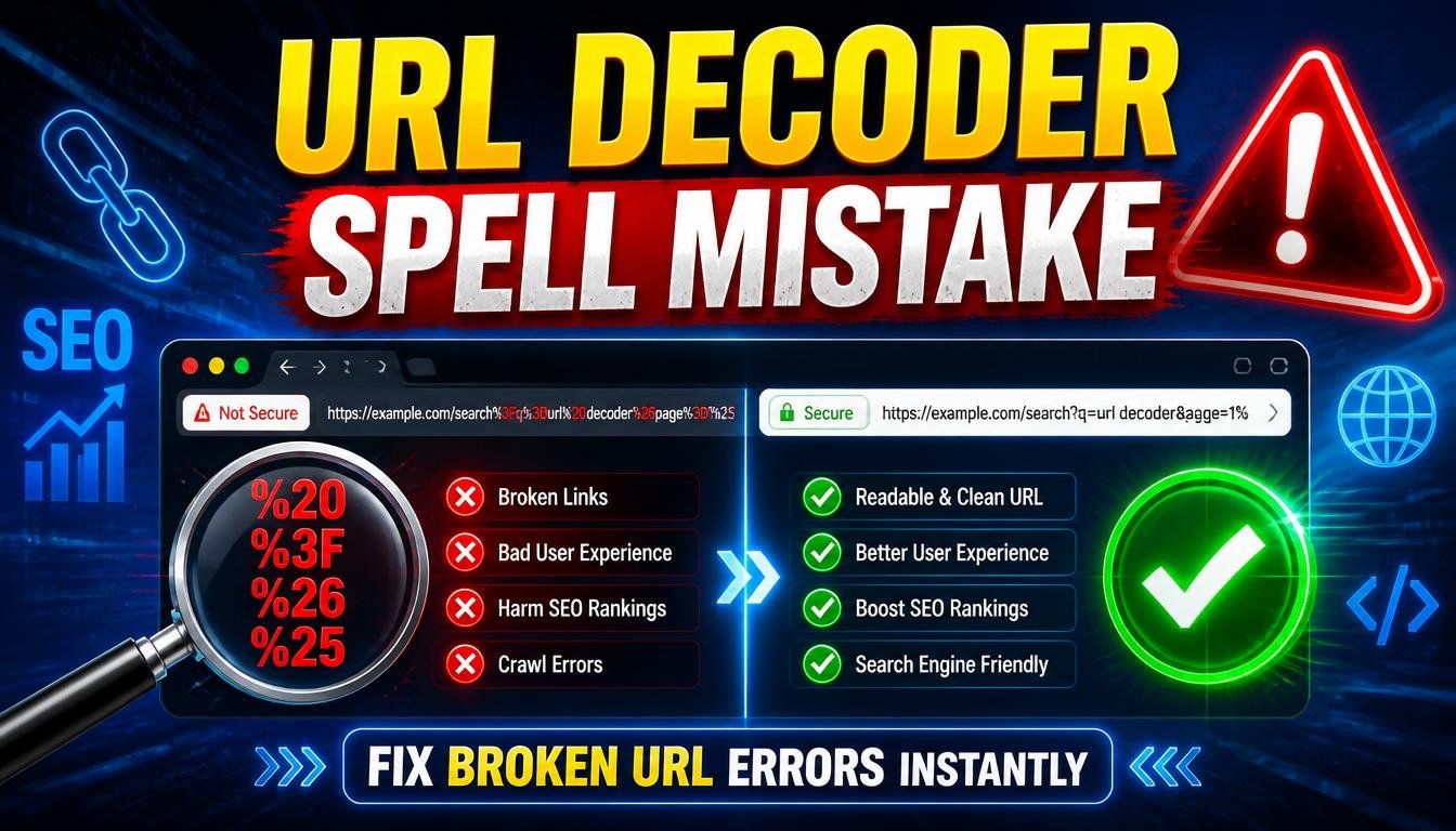 URL Decoder Spellmistake Guide: Easy Way to Fix Broken and Encoded URL Issues